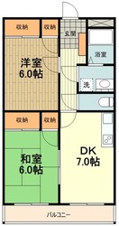 リバーサイド西八王子の物件間取画像